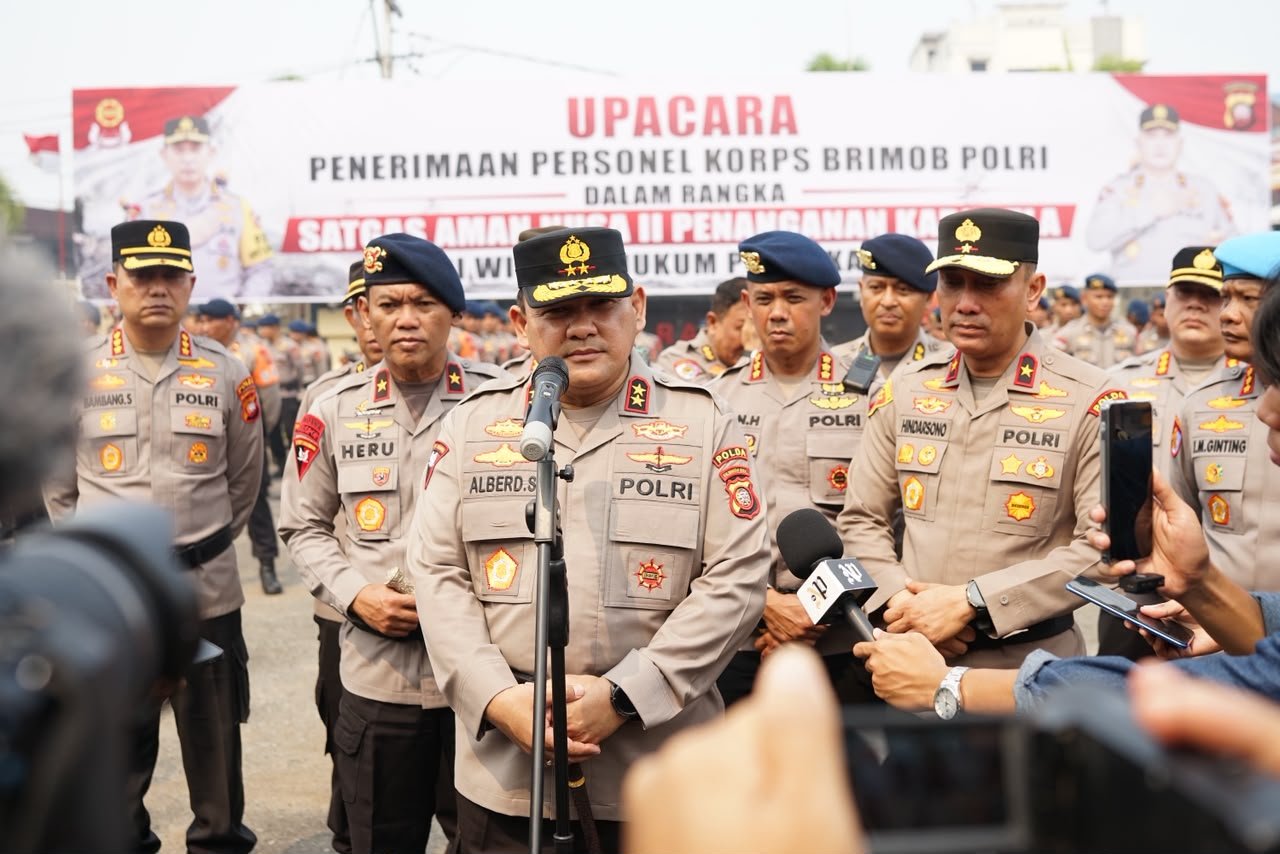 Kapolda Kalbar Irjen Pol.Alberd Sianipar